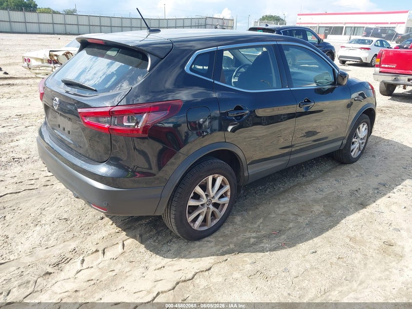 Vin: jn1bj1av9mw563978, lot: 46300899, nissan rogue sport s fwd xtronic cvt 20214