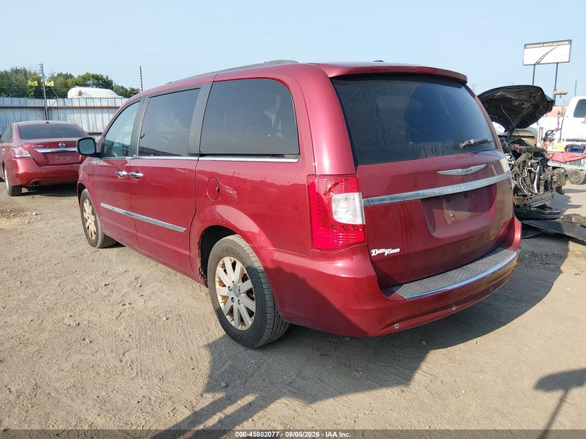 Vin: 2a4rr8dg3br666128, lot: 46300908, chrysler town & country touring-l 20113