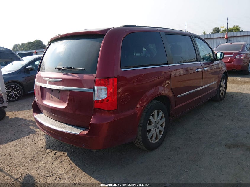 Vin: 2a4rr8dg3br666128, lot: 46300908, chrysler town & country touring-l 20114