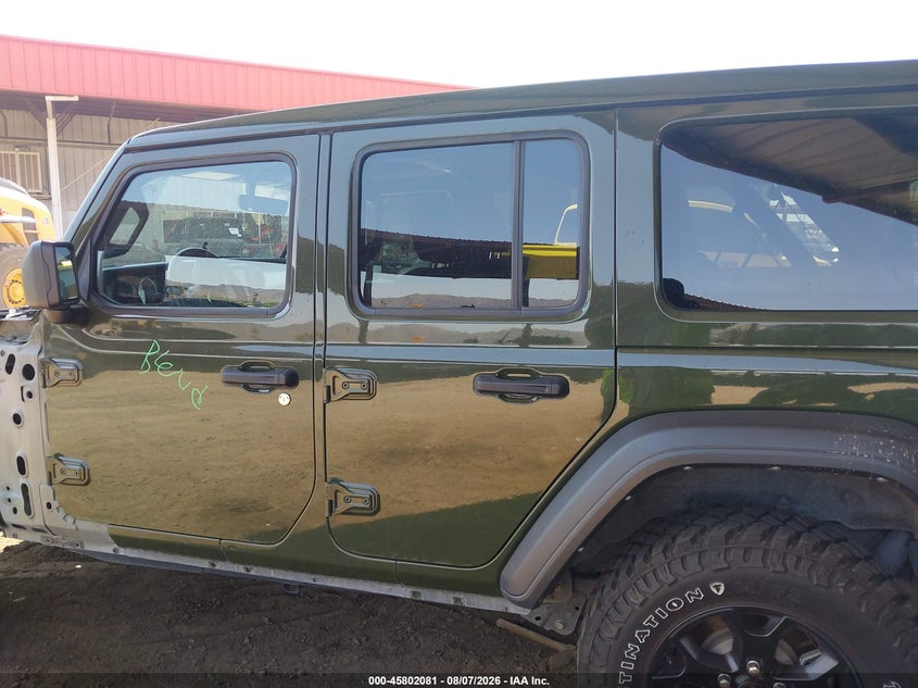 JEEP WRANGLER UNLIMITED 2021 VIN 1C4HJXDGXMW688222
