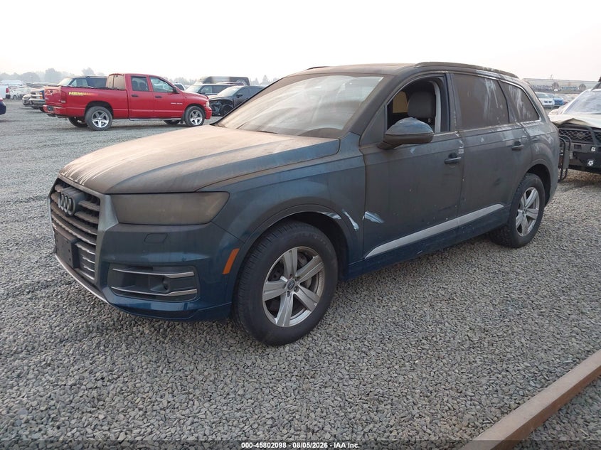 Vin: wa1lhaf76jd025702, lot: 46300929, audi q7 2.0t premium 20182
