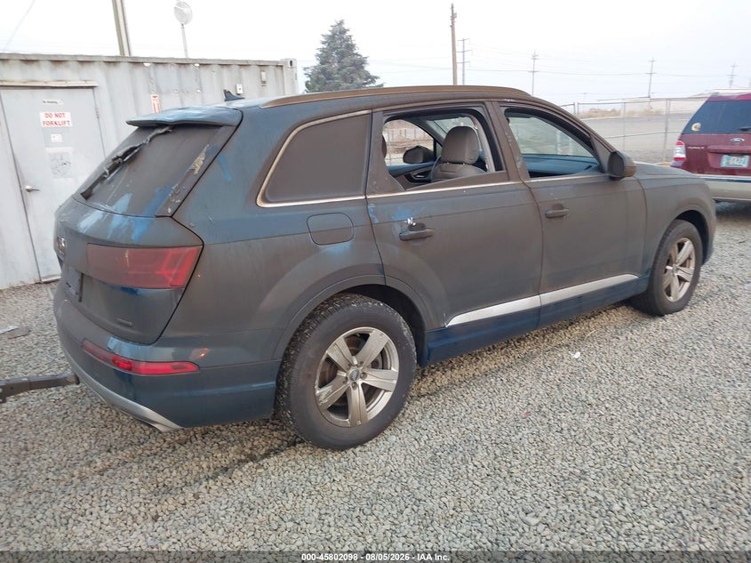 Vin: wa1lhaf76jd025702, lot: 46300929, audi q7 2.0t premium 20184