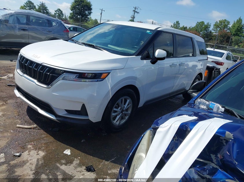 Vin: kndnb4h36r6445343, lot: 46300931, kia carnival mpv lx seat package 20242