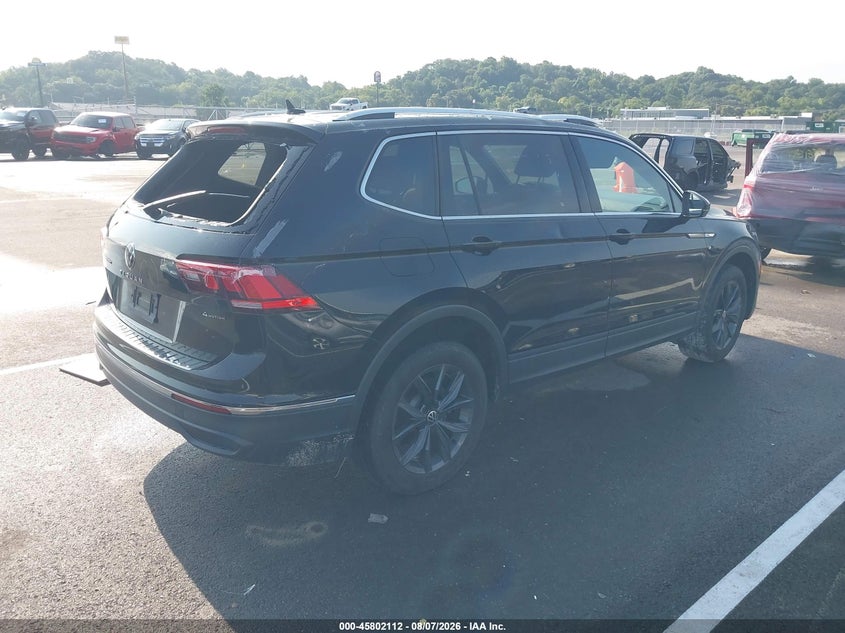 Vin: 3vv2b7ax8nm040100, lot: 46300943, volkswagen tiguan 2.0t se 20224