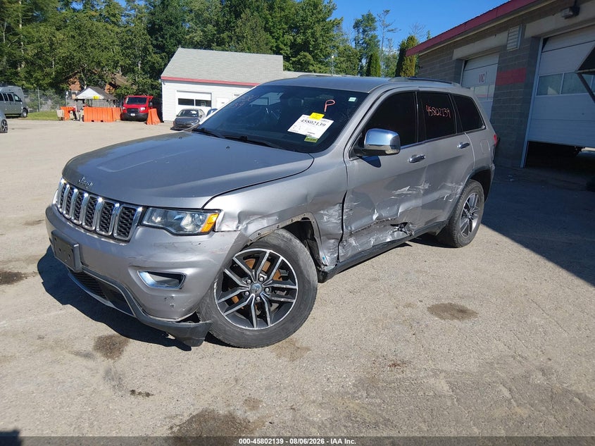 Vin: 1c4rjfbg0jc509197, lot: 46300970, jeep grand cherokee limited 4x4 20182