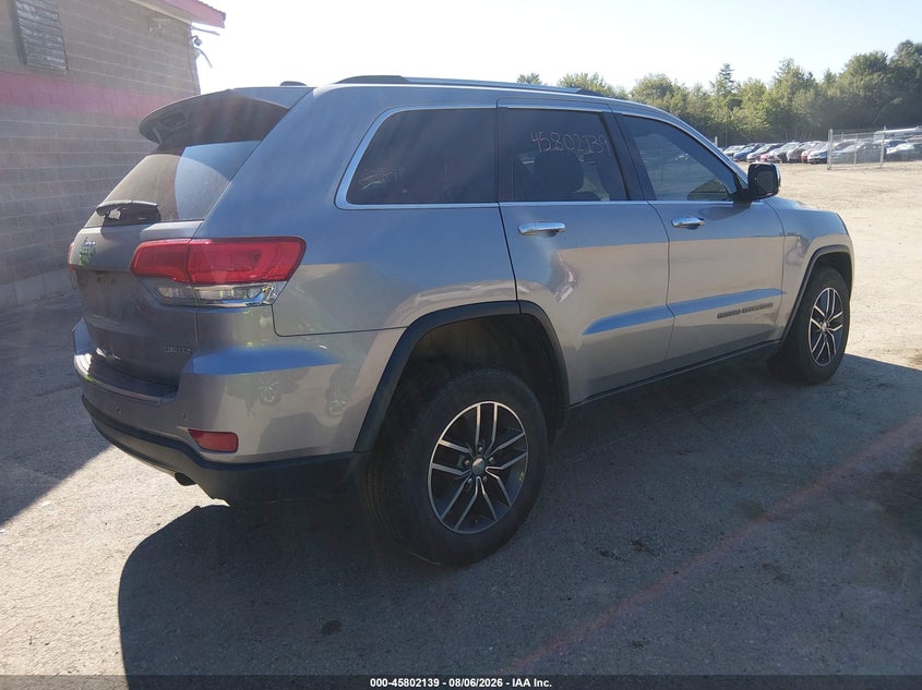 Vin: 1c4rjfbg0jc509197, lot: 46300970, jeep grand cherokee limited 4x4 20184