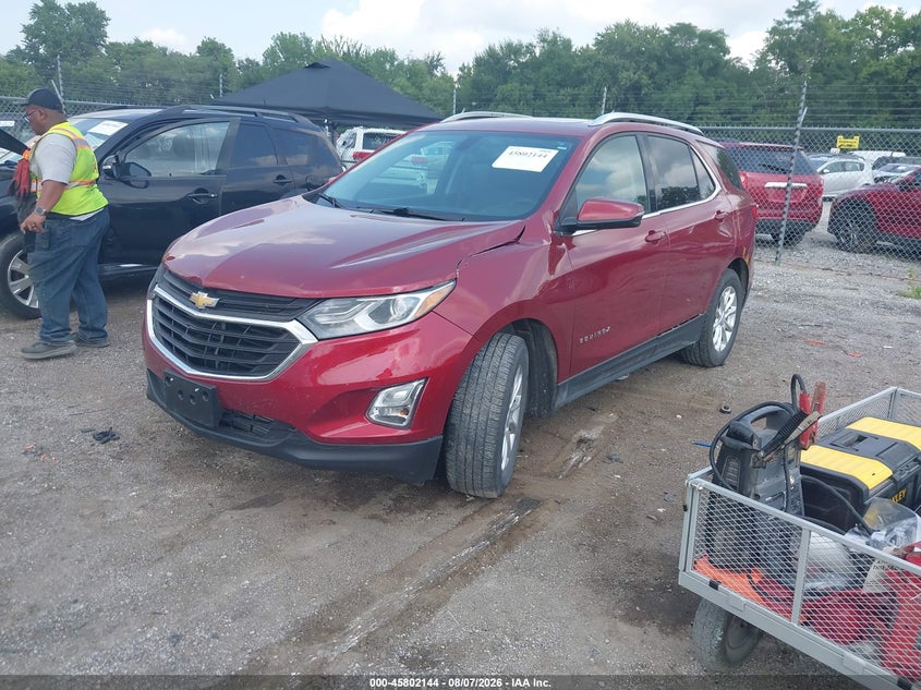 Vin: 2gnaxsev3j6203500, lot: 46300976, chevrolet equinox lt 20182