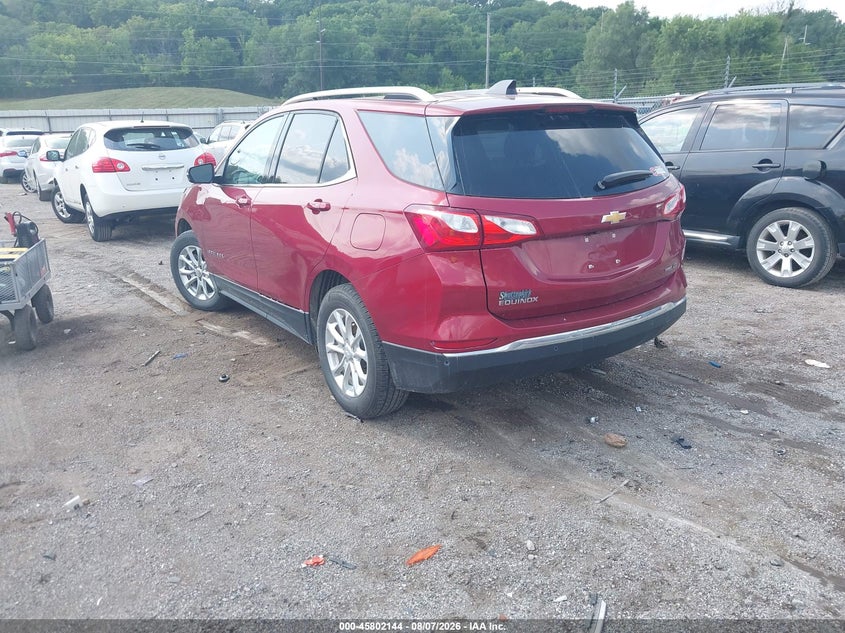 Vin: 2gnaxsev3j6203500, lot: 46300976, chevrolet equinox lt 20183