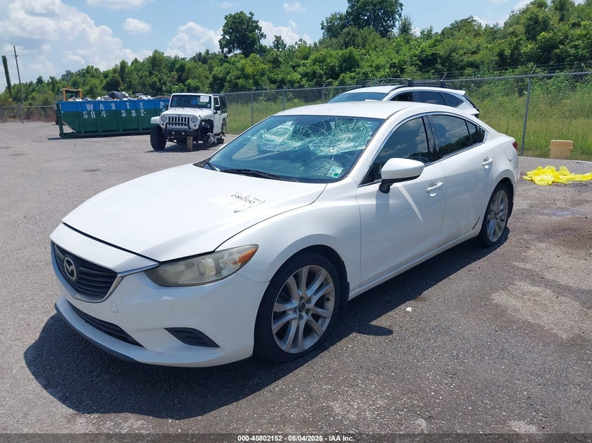 Vin: jm1gj1v6xe1122977, lot: 46300983, mazda mazda6 i touring 20142