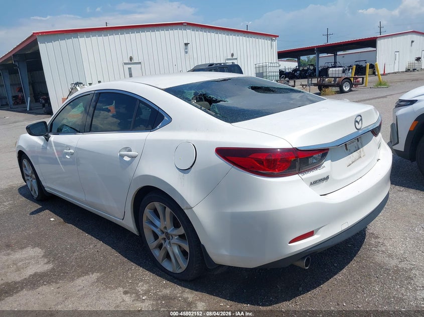 Vin: jm1gj1v6xe1122977, lot: 46300983, mazda mazda6 i touring 20143