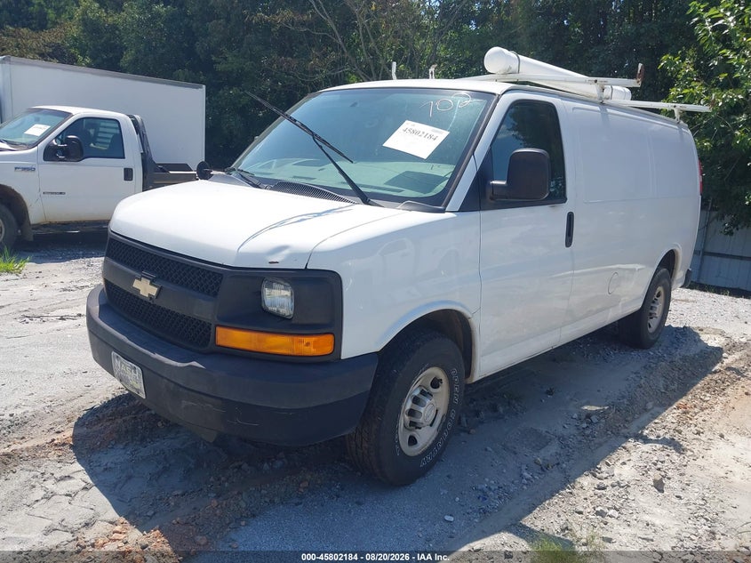 Vin: 1gcwgfbaxe1185058, lot: 46301015, chevrolet express 2500 work van 20142