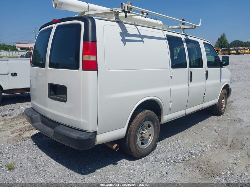 Vin: 1gcwgfbaxe1185058, lot: 46301015, chevrolet express 2500 work van 20144