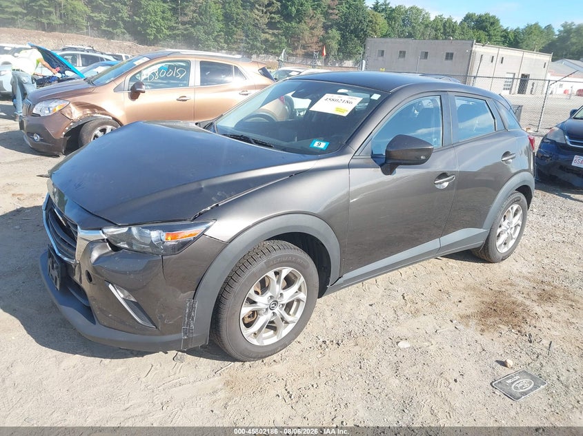 Vin: jm1dkfb78j0327756, lot: 46301017, mazda cx-3 sport 20182