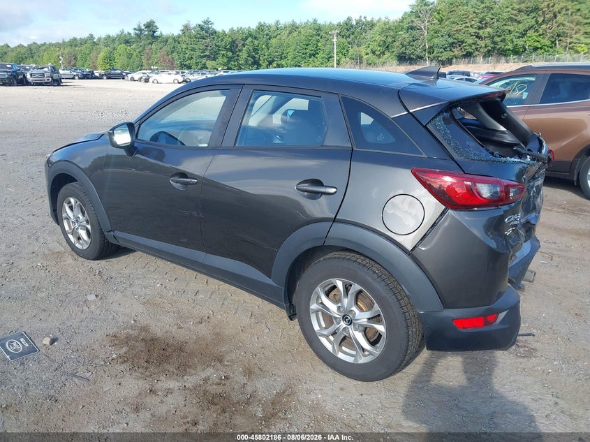 Vin: jm1dkfb78j0327756, lot: 46301017, mazda cx-3 sport 20183
