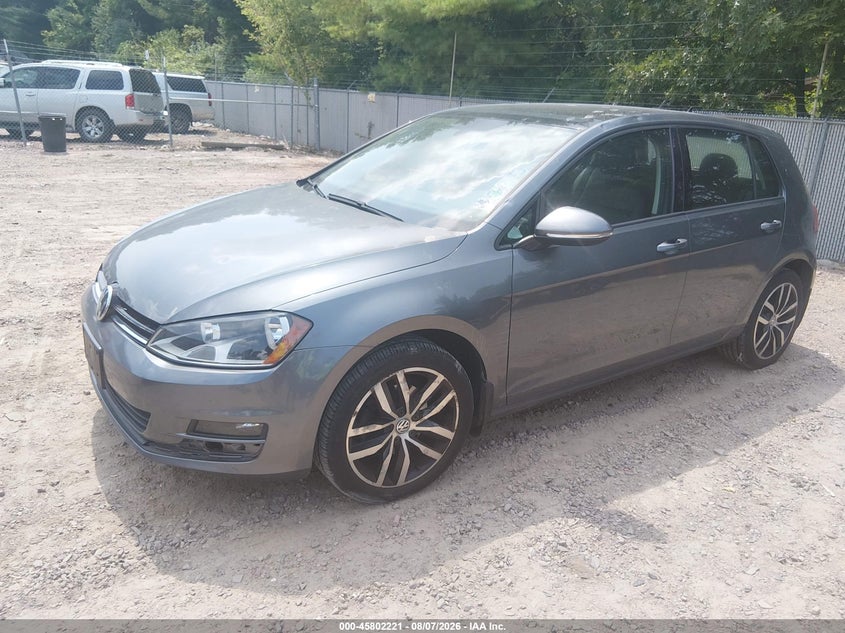 Vin: 3vw217au4gm023057, lot: 46301052, volkswagen golf tsi se 4-door 20162