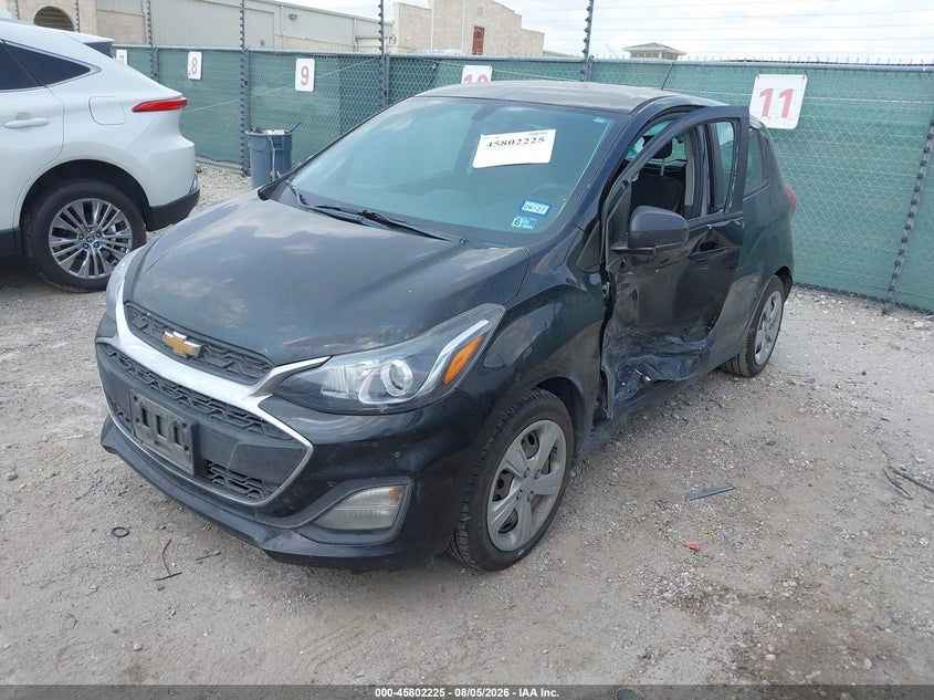 Vin: kl8cb6sa3kc803332, lot: 46301056, chevrolet spark ls cvt 20192