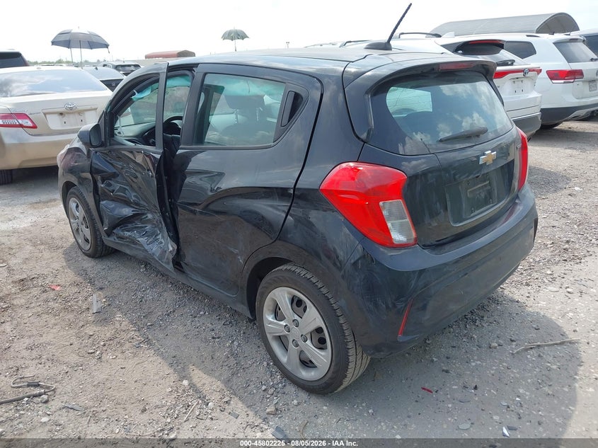 Vin: kl8cb6sa3kc803332, lot: 46301056, chevrolet spark ls cvt 20193
