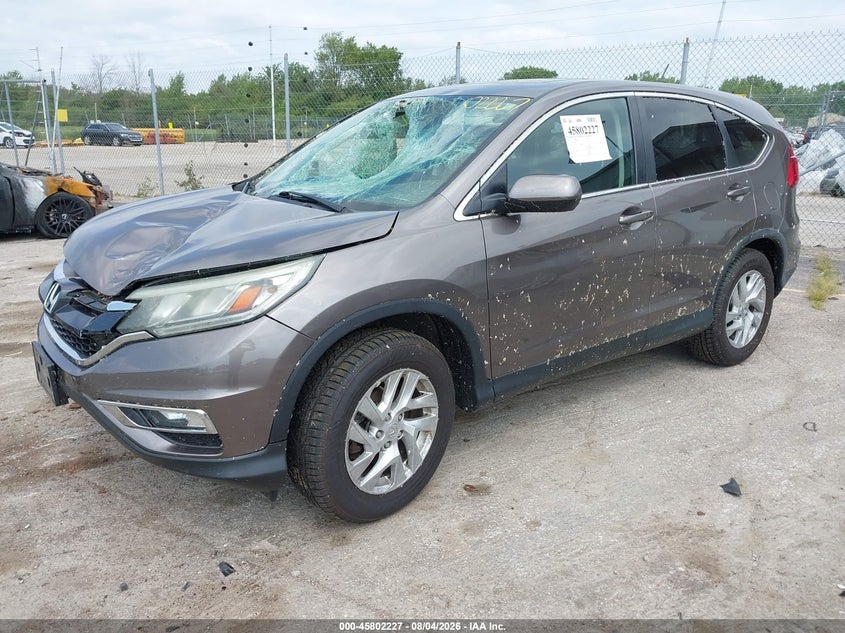 Vin: 5j6rm4h59fl039237, lot: 46301058, honda cr-v ex 20152