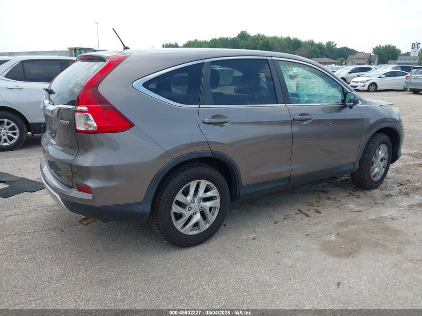 Vin: 5j6rm4h59fl039237, lot: 46301058, honda cr-v ex 20154