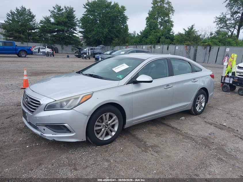 Vin: 5npe24af4gh272025, lot: 46301072, hyundai sonata se 20162