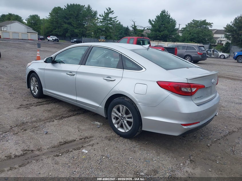 Vin: 5npe24af4gh272025, lot: 46301072, hyundai sonata se 20163