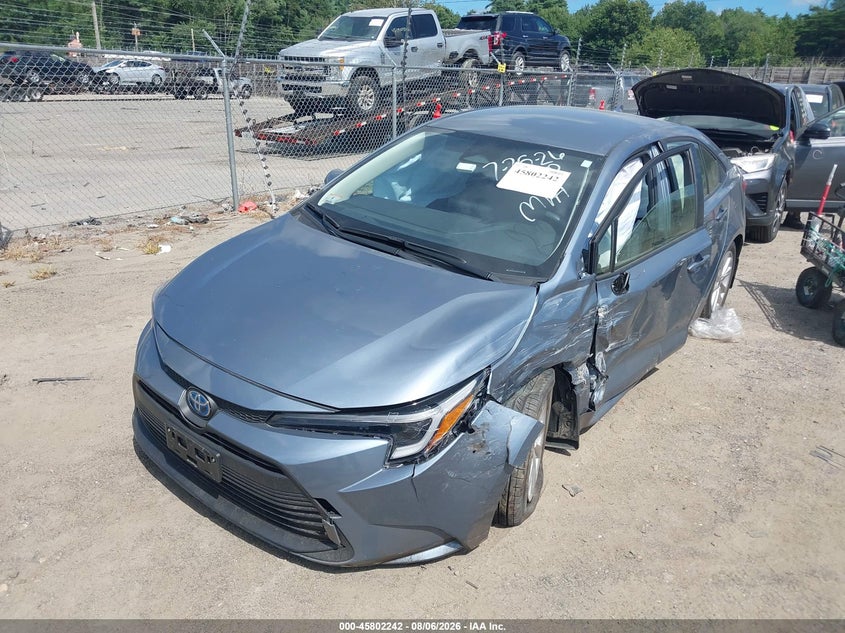 Vin: jtdbdmhe4s3020449, lot: 46301073, toyota corolla hybrid le 20252