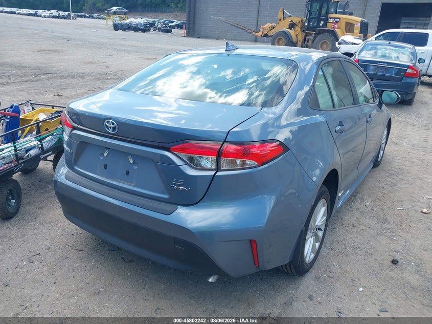 Vin: jtdbdmhe4s3020449, lot: 46301073, toyota corolla hybrid le 20254