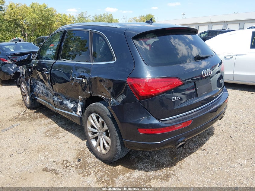Vin: wa1l2afp7ga043041, lot: 46301088, audi q5 2.0t premium 20163