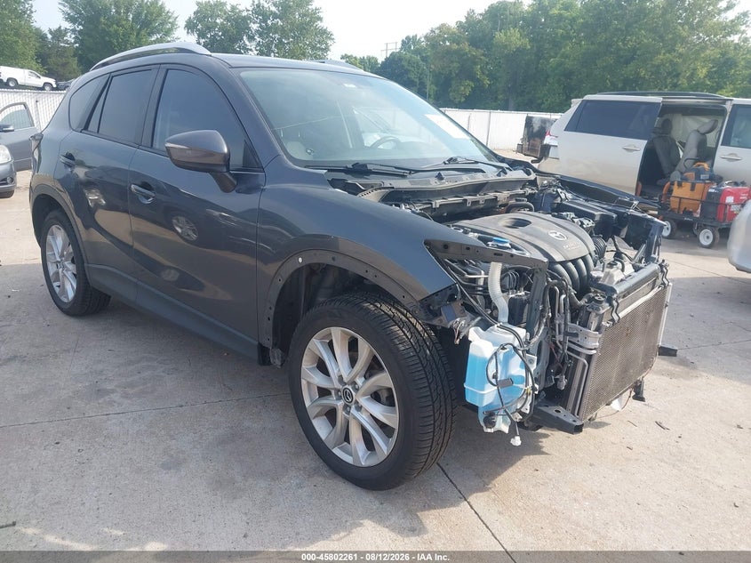 Vin: jm3ke4dyxf0495308, lot: 46301092, mazda cx-5 grand touring 2015 img_1
