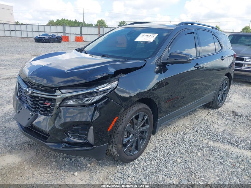 Vin: 3gnaxmeg3pl172623, lot: 46301095, chevrolet equinox fwd rs 20232