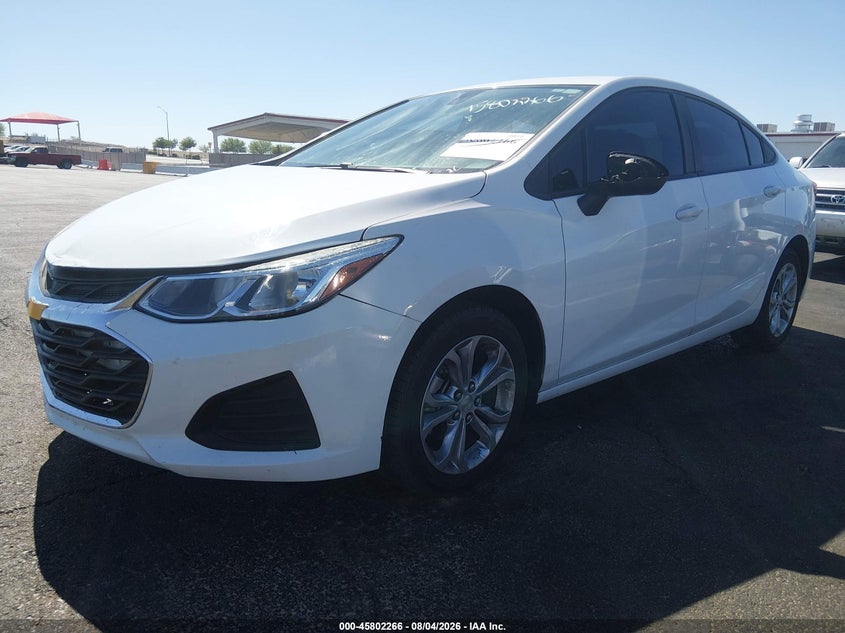 Vin: 1g1bc5sm7k7152714, lot: 46301097, chevrolet cruze ls 20192