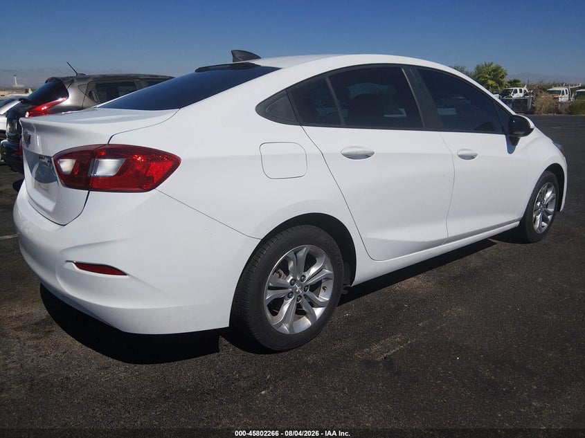 Vin: 1g1bc5sm7k7152714, lot: 46301097, chevrolet cruze ls 20194