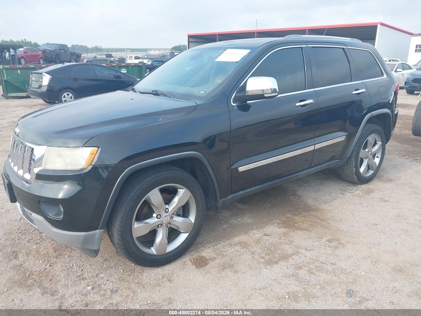 Vin: 1j4rr6gg2bc509232, lot: 46301105, jeep grand cherokee overland 20112