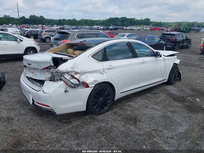 HYUNDAI GENESIS 2016 VIN KMHGN4JE1GU120521