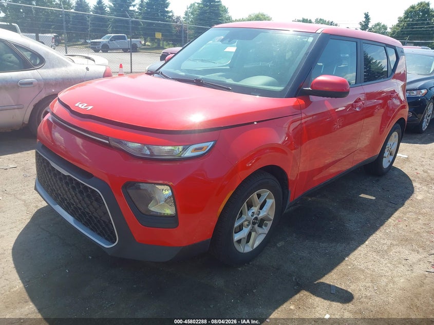 Vin: kndj23auxn7167031, lot: 46301119, kia soul s 20222