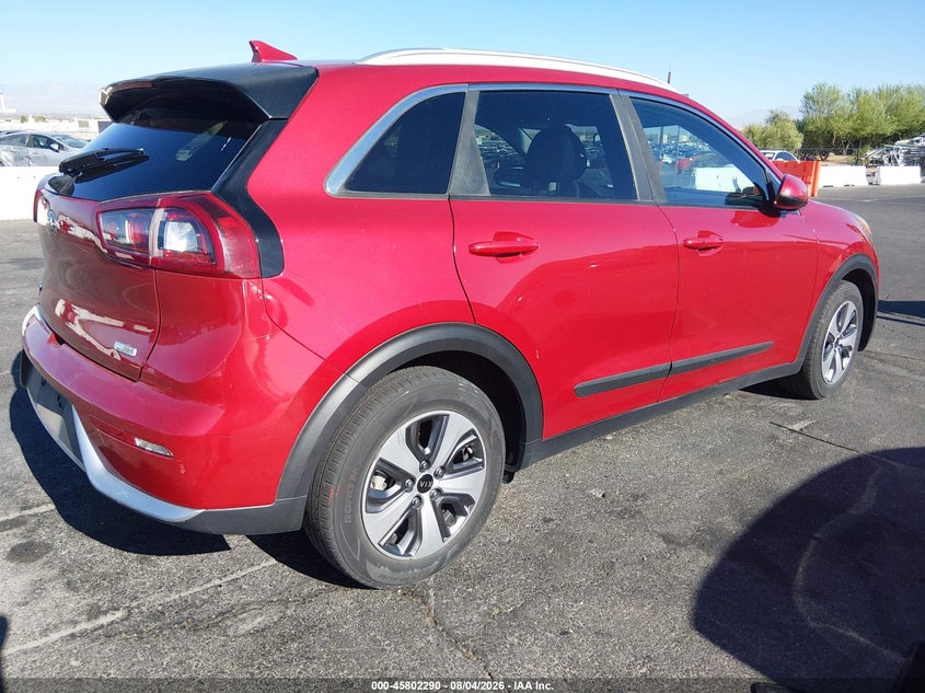 Vin: kndcb3lc2k5218655, lot: 46301121, kia niro lx 20194
