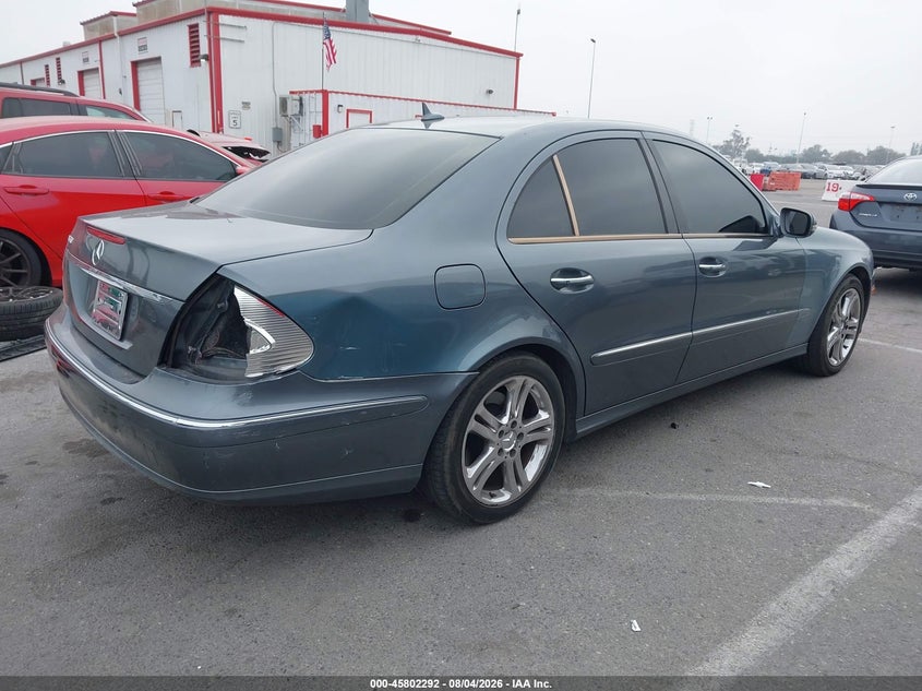 2007 MERCEDES-BENZ E-KLASSE SEDAN 5.5L V-8 DOHC, VVT, 382HP