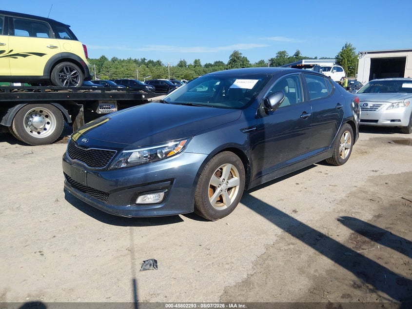 Vin: 5xxgm4a76fg490862, lot: 46301124, kia optima lx 20152