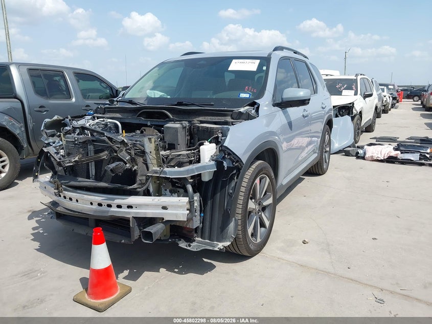 Vin: 5fnyg1h86pb043672, lot: 46301129, honda pilot awd elite 20232
