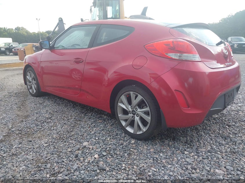 Vin: kmhtc6ad3gu274607, lot: 46301131, hyundai veloster 20163