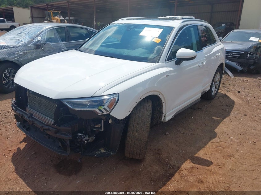 Vin: wa1decf38s1049766, lot: 46301135, audi q3 premium 45 tfsi s line quattro tiptronic 20252
