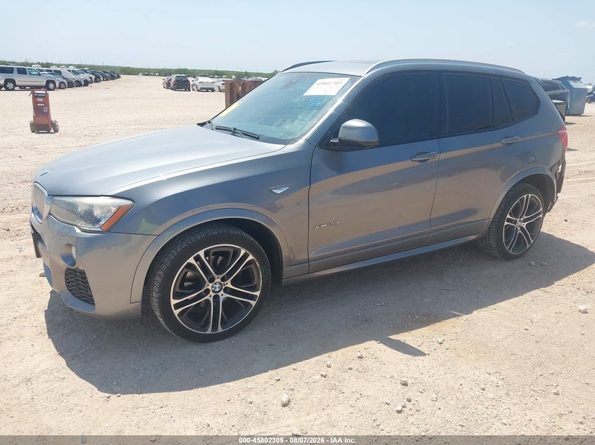 Vin: 5uxwx9c34h0w75294, lot: 46301136, bmw x3 xdrive28i 20172