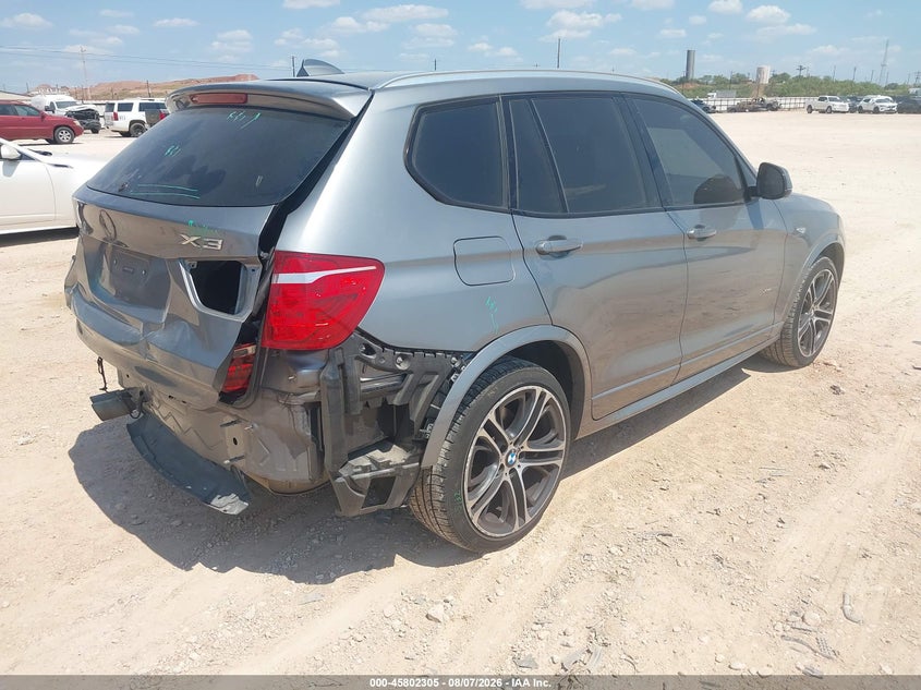 Vin: 5uxwx9c34h0w75294, lot: 46301136, bmw x3 xdrive28i 20174