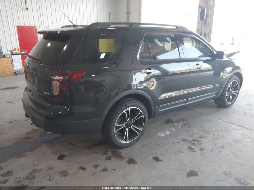 Vin: 1fm5k8gt1ega32755, lot: 46301171, ford explorer sport 20144