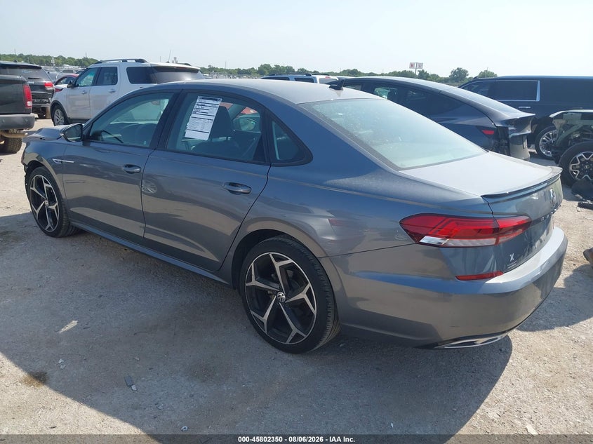 Vin: 1vwma7a38lc017421, lot: 46301181, volkswagen passat 2.0t r-line 20203