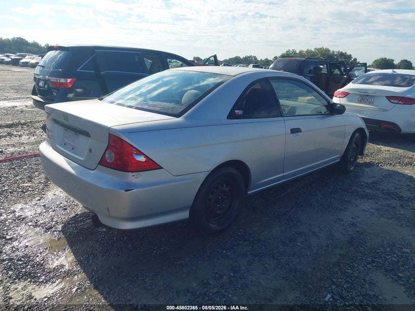 HONDA CIVIC 2004 VIN 1HGEM21124L069646