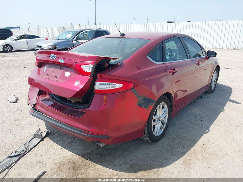 Vin: 3fa6p0h72er305617, lot: 46301201, ford fusion se 20144