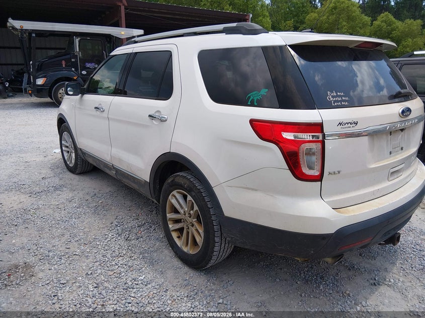 Vin: 1fmhk8d85bga25686, lot: 46301204, ford explorer xlt 20113