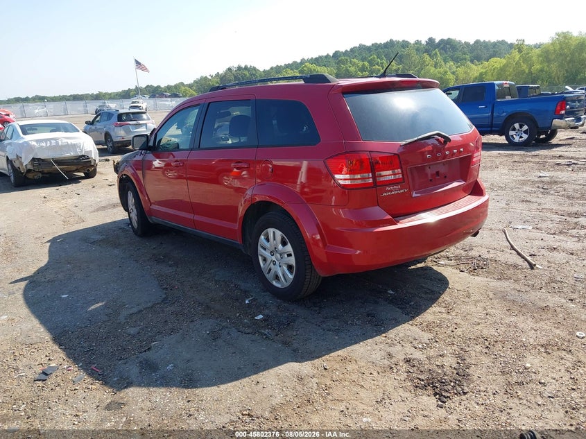 2017 DODGE JOURNEY auction photo 3