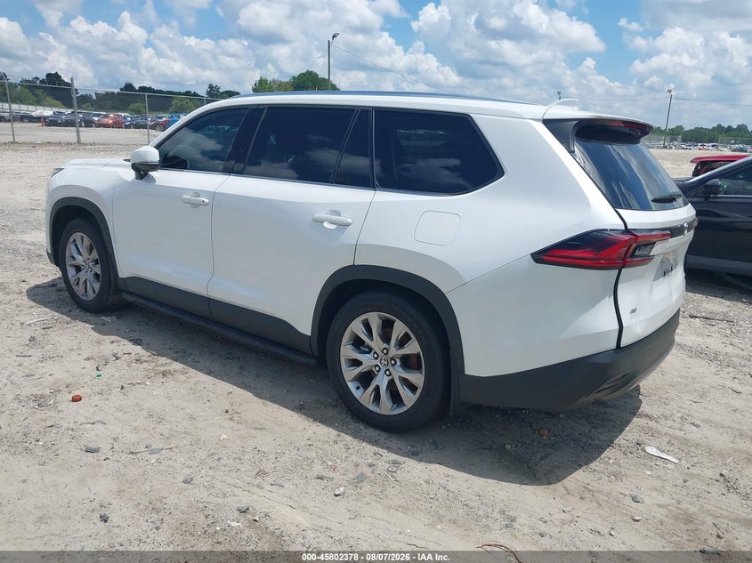 Vin: 5tdaaab50ss099077, lot: 46301209, toyota grand highlander limited 20253